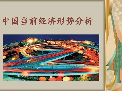 中国经济形势PPT课件