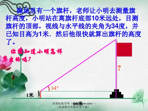 九年级下《锐角三角函数》ppt课件
