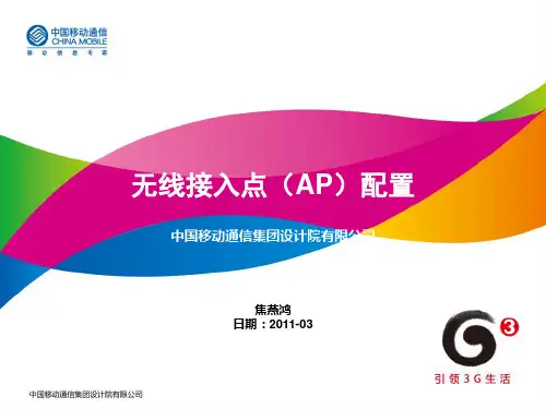 CW07-1-无线接入点(AP)配置