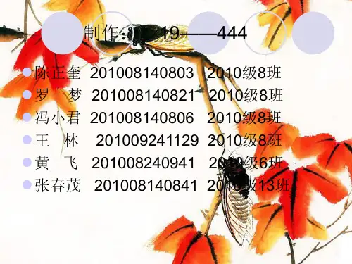 我的家乡----泸州