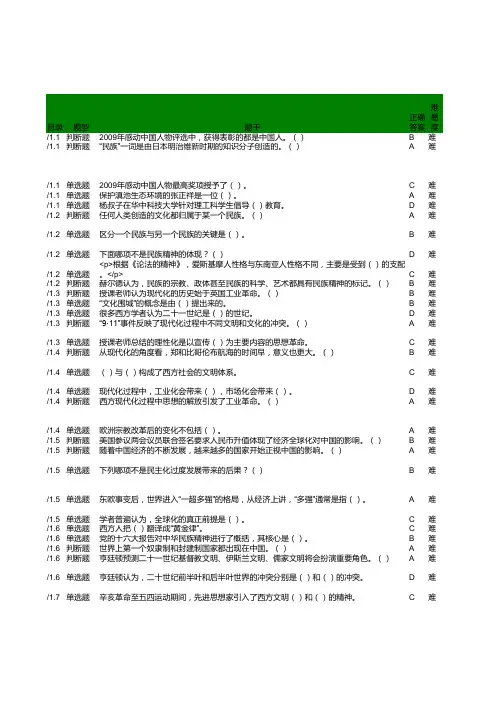 ZH课程题库 (1)
