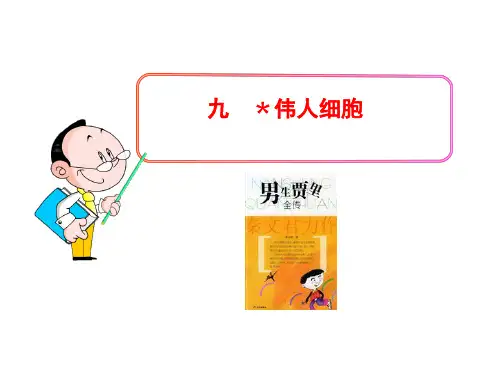 苏教版七年级语文上册课件 伟人细胞