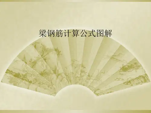 梁钢筋计算公式图解
