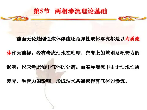 第二章 (5) 油水两相流