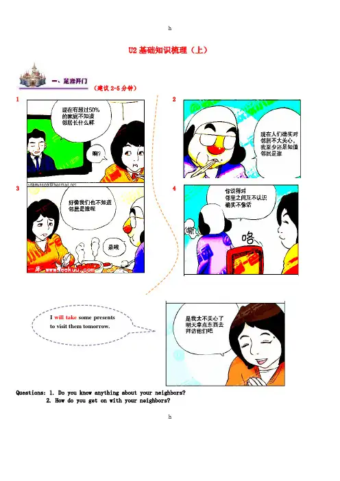 七年级英语下册 Unit 2 Neighbours知识点精讲(上)(新版)牛津版