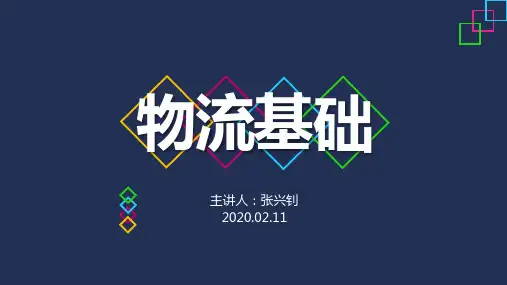 1.4.物流系统《物流基础》- 中职