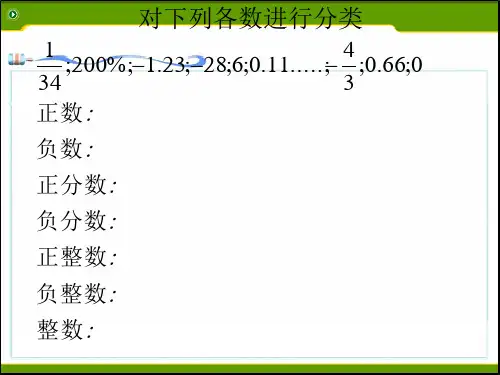 七年级数学初一上册(北师大版)第2章  2.3 绝对值课件