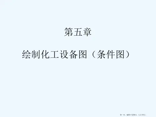 6.化工制图CAD-绘制化工设备图(条件图)