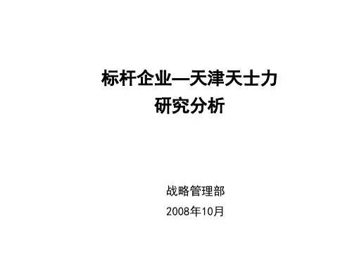 [企业管理]行业标杆企业天士力分析报告
