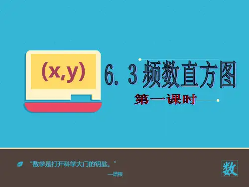 6.3《频数直方图》第一课时课件