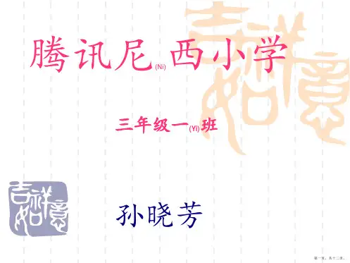 小学三年级上语文课件奇怪的大石头