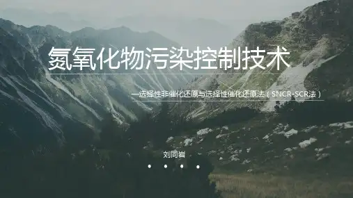 NOx控制技术