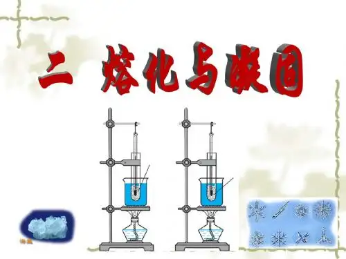 熔化和凝固》(44张PPT)