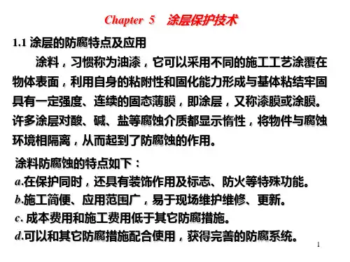 材料保护第5章涂层ppt课件