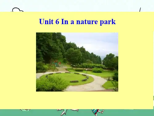 最新人教版小学五年级英语上册《Unit 6 In a nature park—— learn-Let's spell》课件第六课时