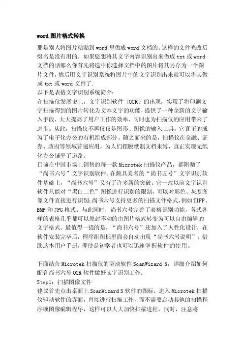 [论文]word图片格式转换