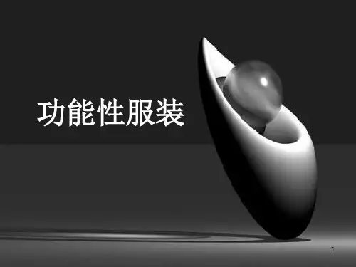 功能性服装ppt课件