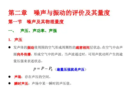 (完整版)第二章噪声与振动的评价及其量度