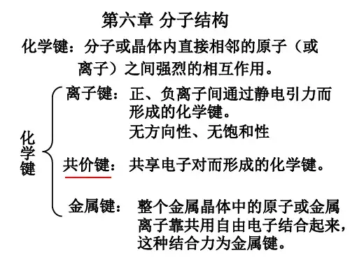 第六章分子结构.ppt