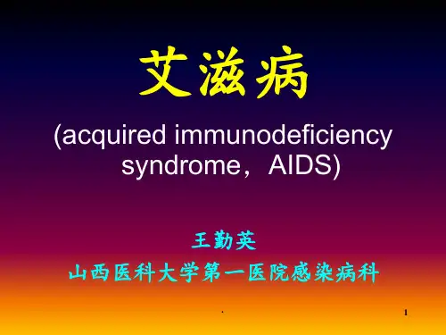 艾滋病ppt课件