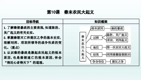 人教版七年级历史上册《第10课 秦末农民大起义》课件