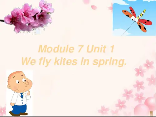 三年级英语下册课件-Module 7 Unit 2 It's warm today431-外研版（三起）