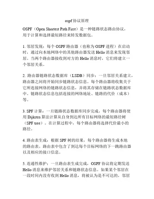 ospf协议原理