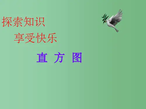七年级数学下册《10.2 直方图1》课件 (新版)新人教版