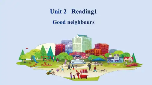 Unit2ReadingII课件牛津译林版七年级英语下册