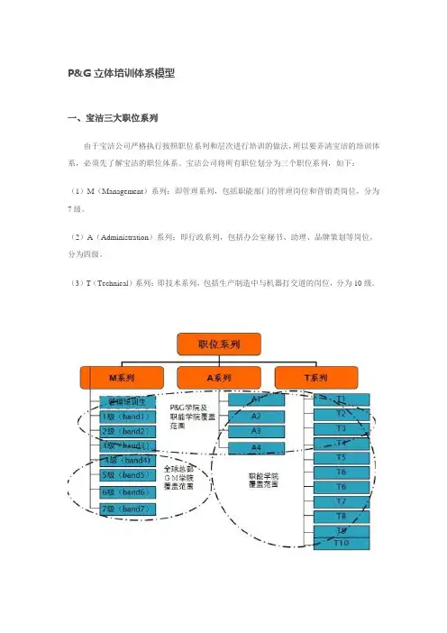 P&G立体培训体系模型