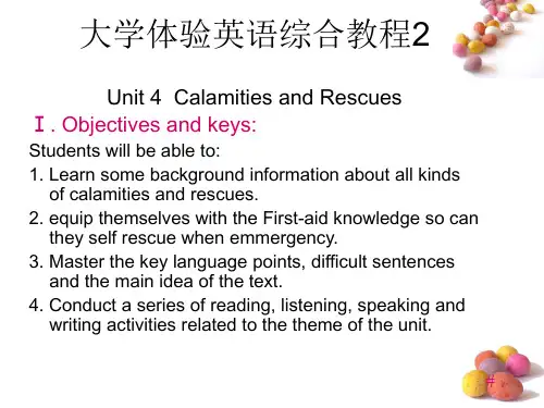 [参赛作品]大学体验英语综合教程2第四单元电子课件 
