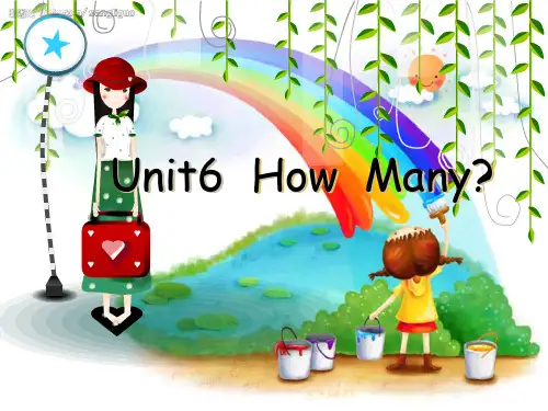 三年级下册英语课件-Unit6 《how_many》｜人教(PEP)(2018秋)       (共30张PPT)