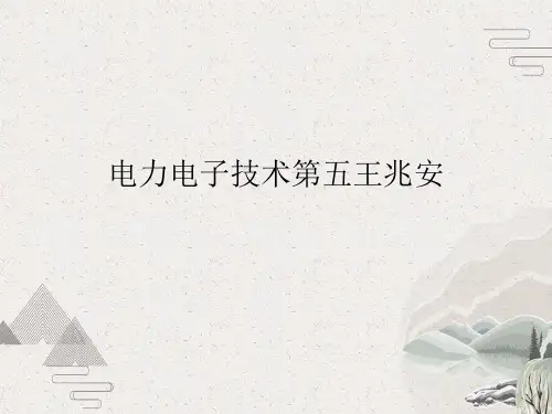 电力电子技术第五王兆安