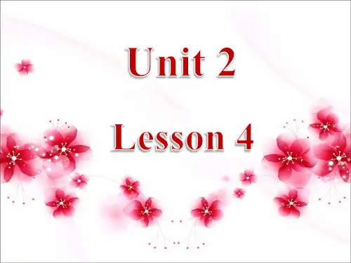 北师大版八年级下册Unit2 Lesson4Warming up and reading(共42张PPT)