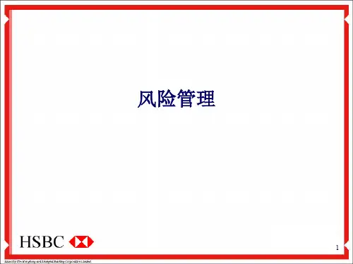 汇丰银行风险管理案例