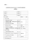 全面落实企业安全生产主体责任检查表(通用版)
