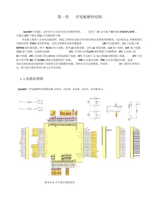 开发板硬件结构