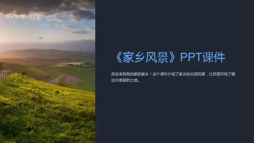 《家乡风景》课件