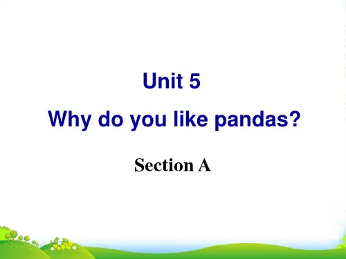 人教版七年级英语下册Unit5 SectionA1a-2d优质课课件