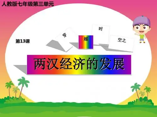 两汉经济的发展 PPT课件17 人教版