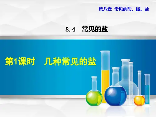 科粤版(科学出版社)九年级下册初中化学课件8.4.1  几种常见的盐
