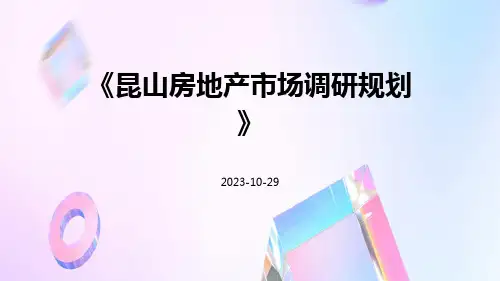 昆山房地产市场调研规划