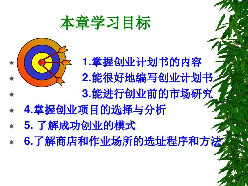 小企业的创办PPT课件