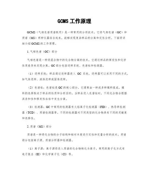 GCMS工作原理