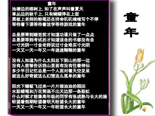 鲁迅《社戏》ppt课件(48页)