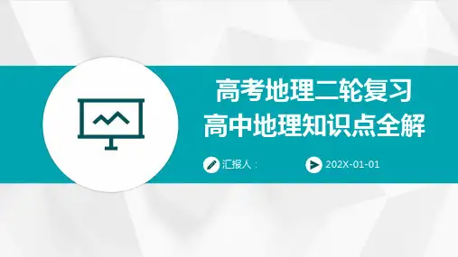 高考地理二轮复习+高中地理知识点全解