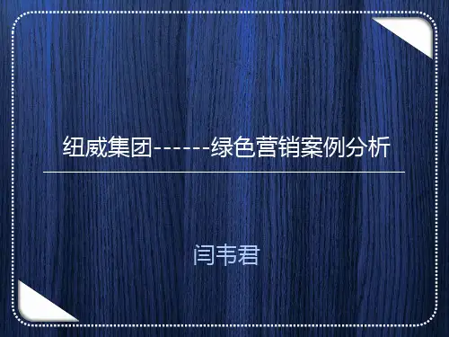 服装绿色营销案例分析