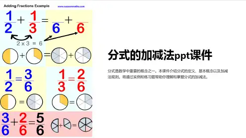 分式的加减法课件
