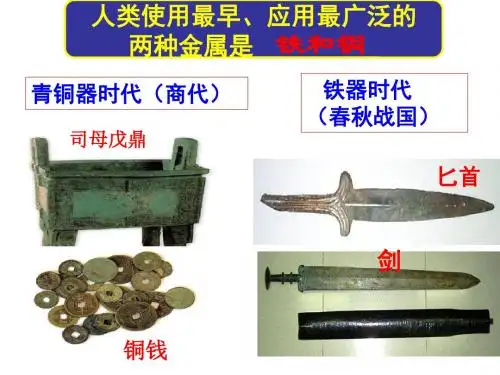 自然界获取铁和铜 PPT课件 苏教版