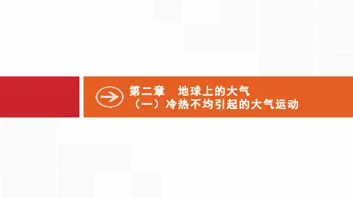 第二章   地球上的大气课件